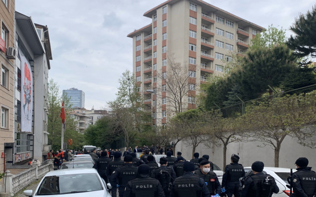 DİSK'e polis müdahalesi