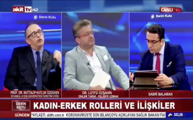 Canlı yayındaki skandala soruşturma...