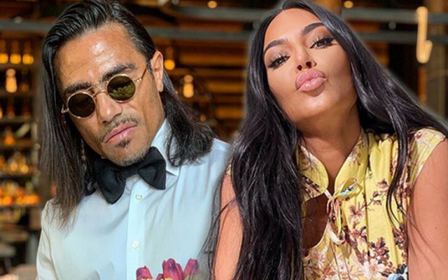 Nusret'ten Kardashian'a imalı gönderme