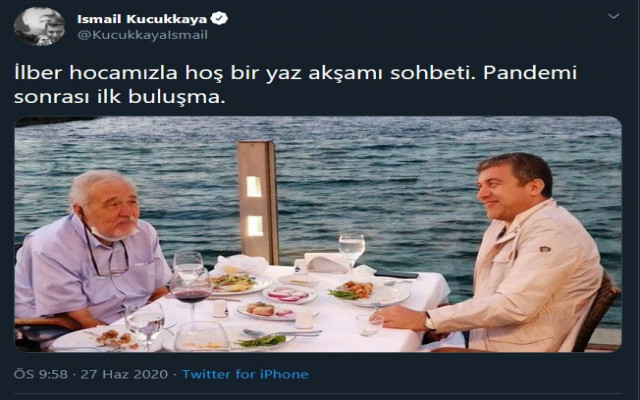 İsmail Küçükkaya'dan fotoğraf tepkisi