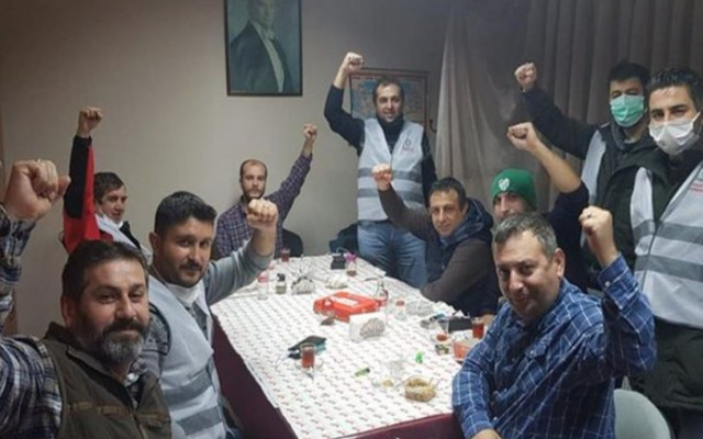 Gözaltından geç bırakılan işçilere sokağa çıkma yasağı cezası kesildi!