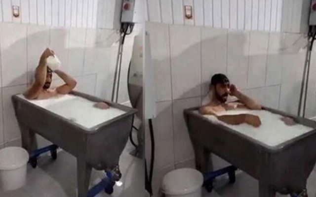 Süt banyosu yapanların 2 ile 15 yıl arası hapsi istendi