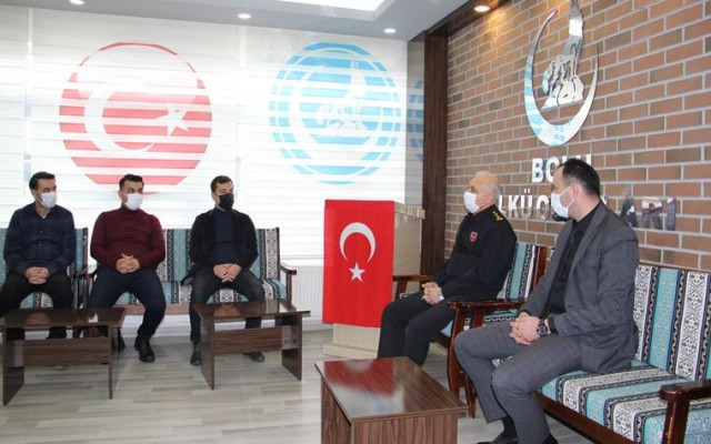 Jandarma Komutanı Ülkü Ocaklarını ziyaret etti