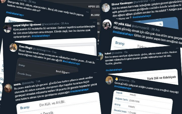 Sosyal Medya Mülakat İsyanıyla Dolup taşıyor