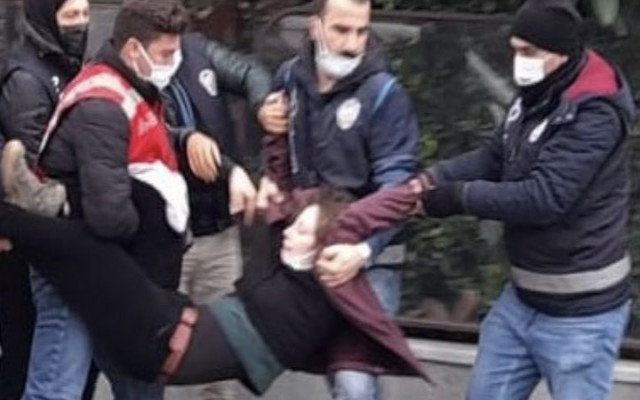 Boğaziçi'nde 159 gözaltı