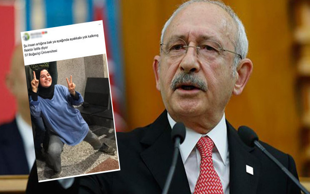 Kılıçdaroğlu Boğaziçili Şeyma'nın Ayakkabısını Gündeme Getirdi