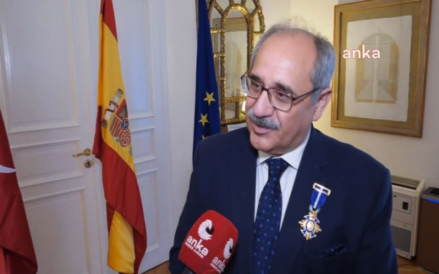 Gazeteci Doğan Tılıç’a İspanya Liyakat Nişanı