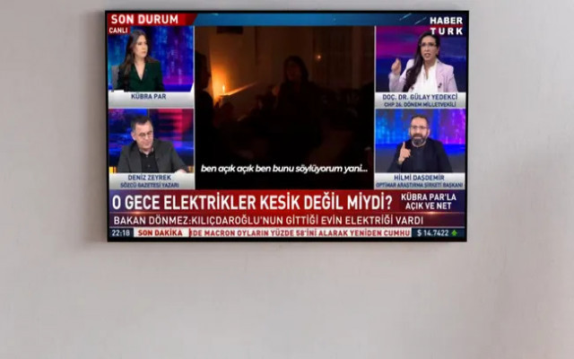 Canlı yayına Ara Verdiren Tartışma