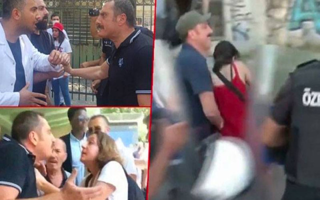 Gazetecileri tehdit eden polis amiri hakkında soruşturma başlatıldı